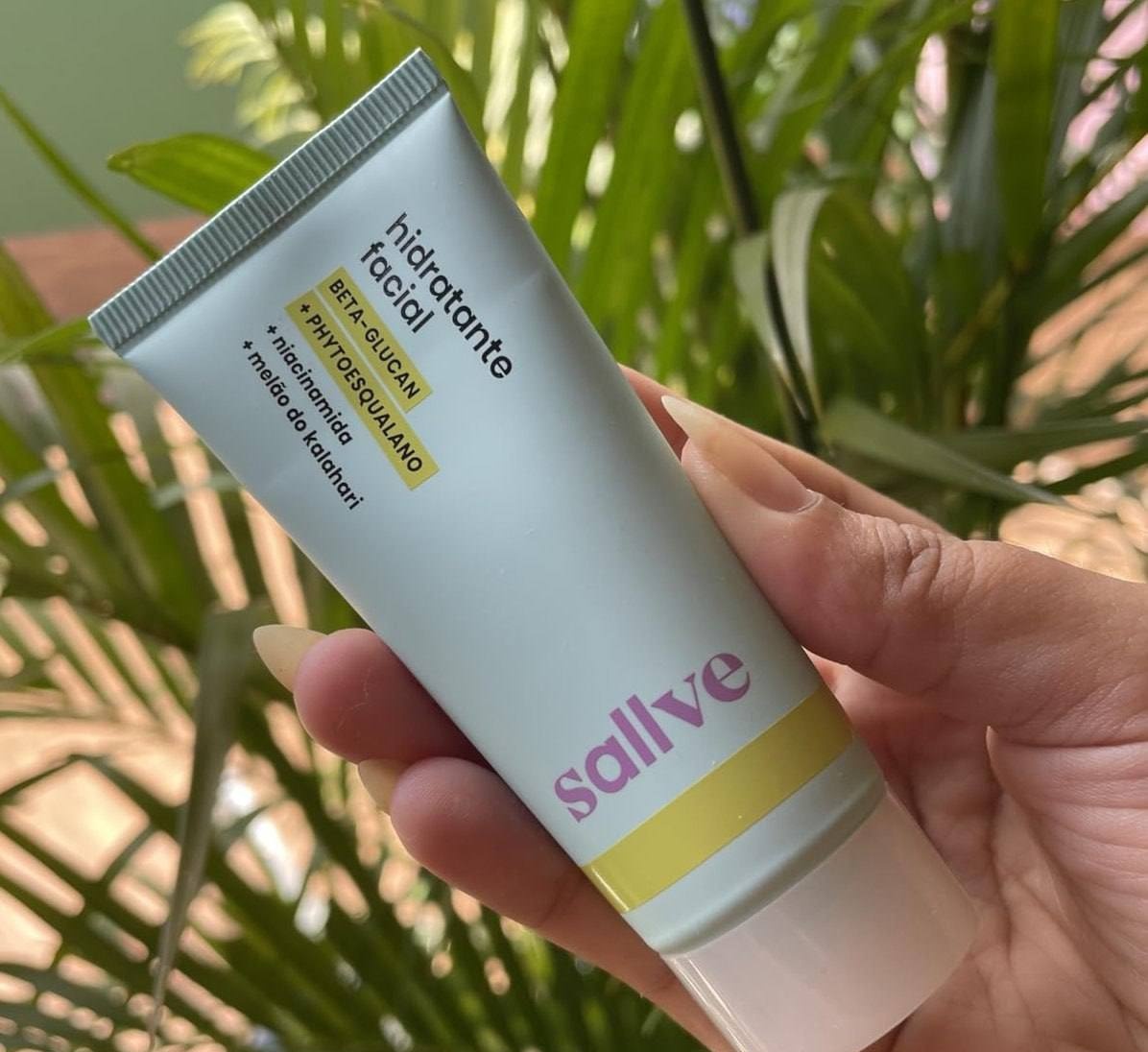 Sallve Hidratante Facial 40G - Beta-Glucan Phytoesqualano