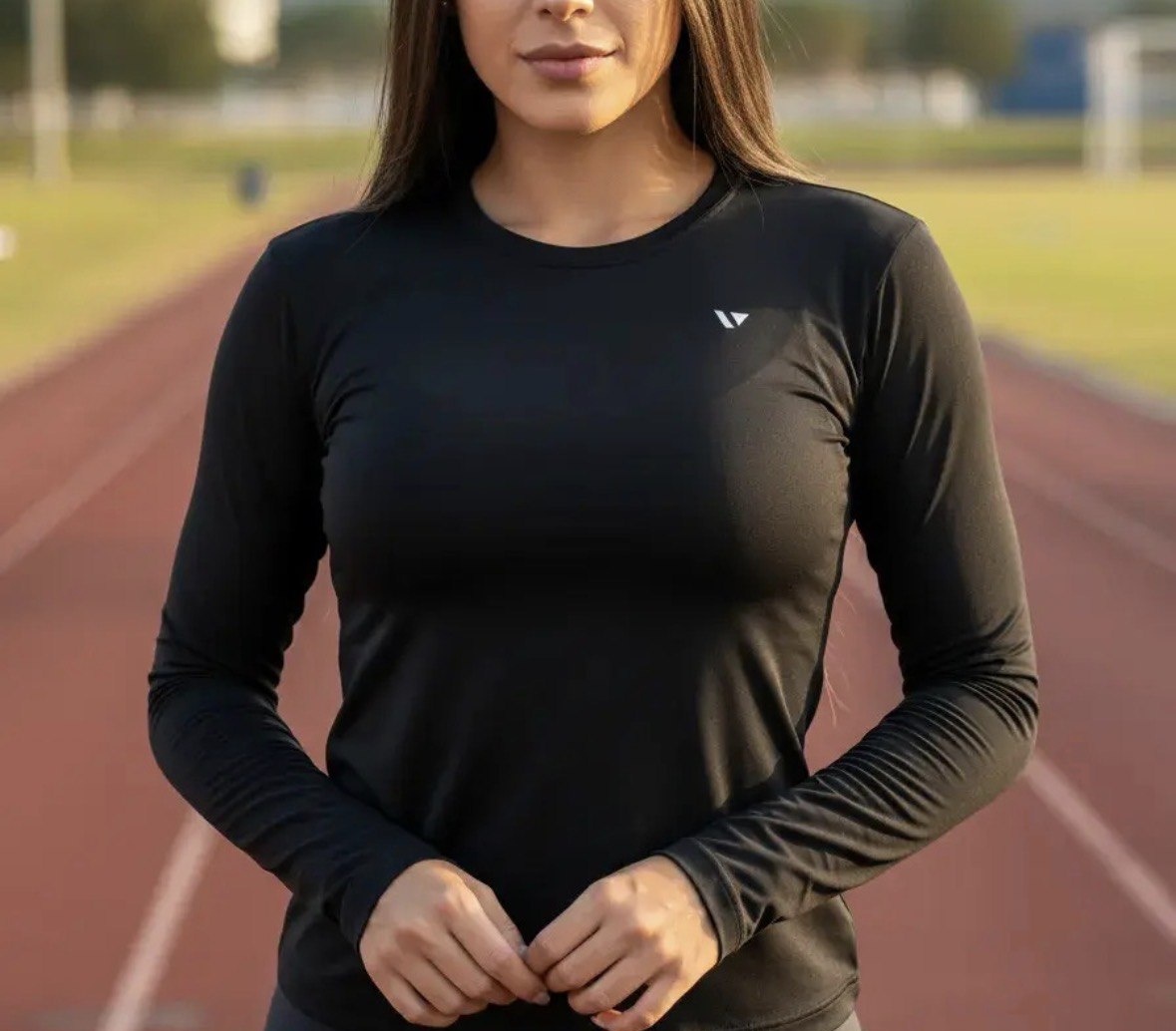 Camisas Térmica Feminina Voker Proteção Uv Bike Academia