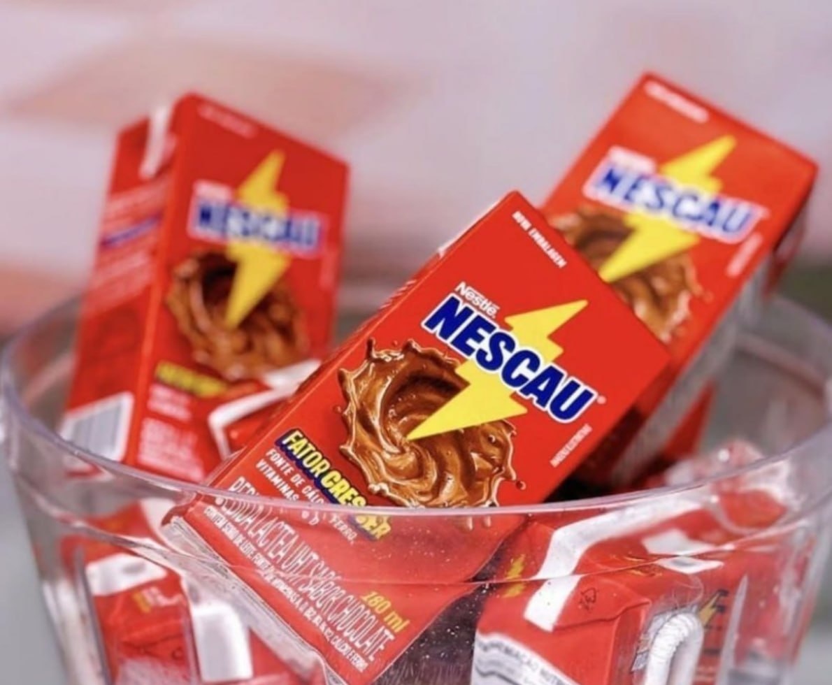 Nescau Bebida Láctea 180ml caixa c 27 unidades
