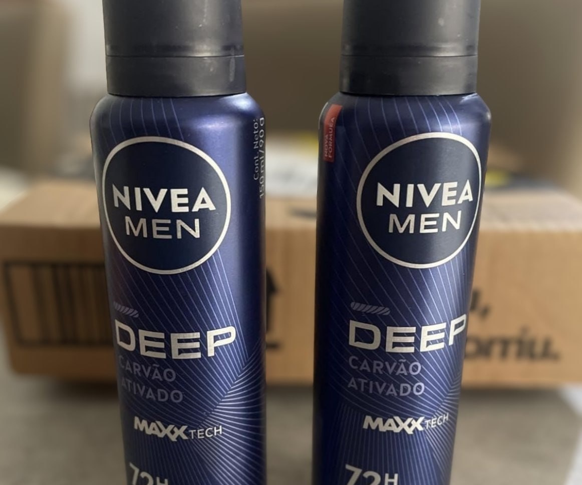 NIVEA MEN Desodorante Antitranspirante Aerossol Deep 150ml