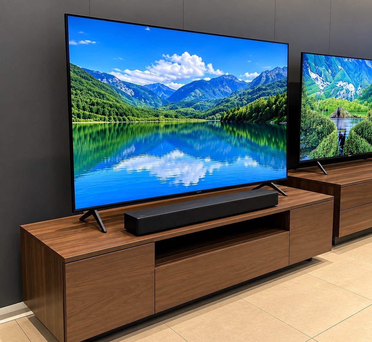 Samsung Smart TV 58 Crystal UHD 4K 2026  Soundbar Samsung HW-B400F