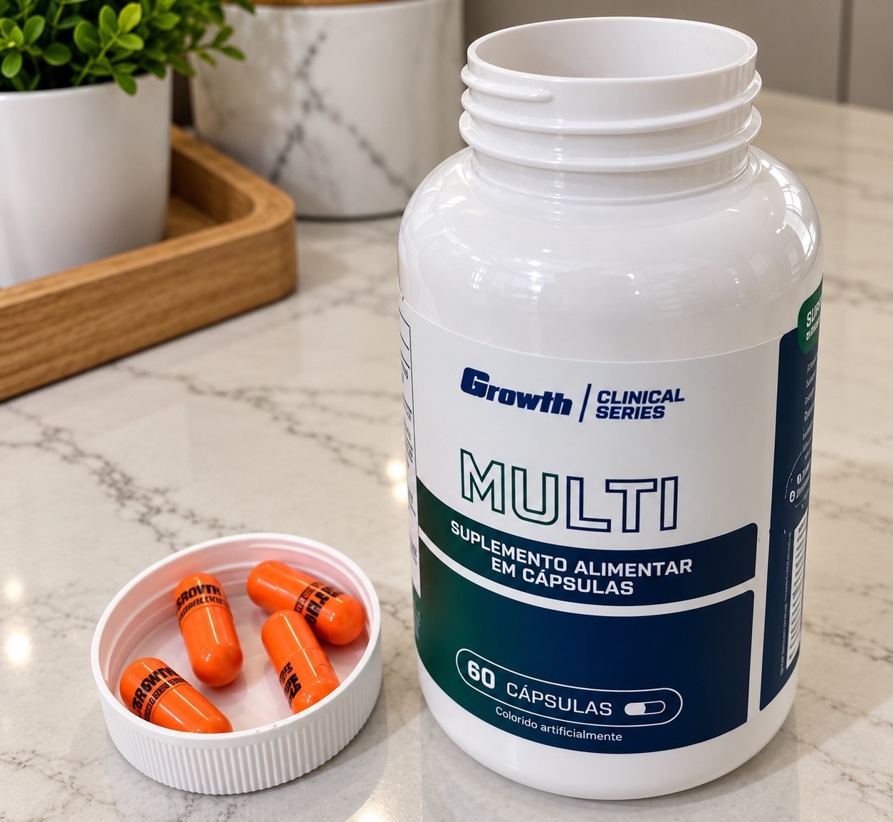 Multivitamínico 60 Cáps. Growth Supplements