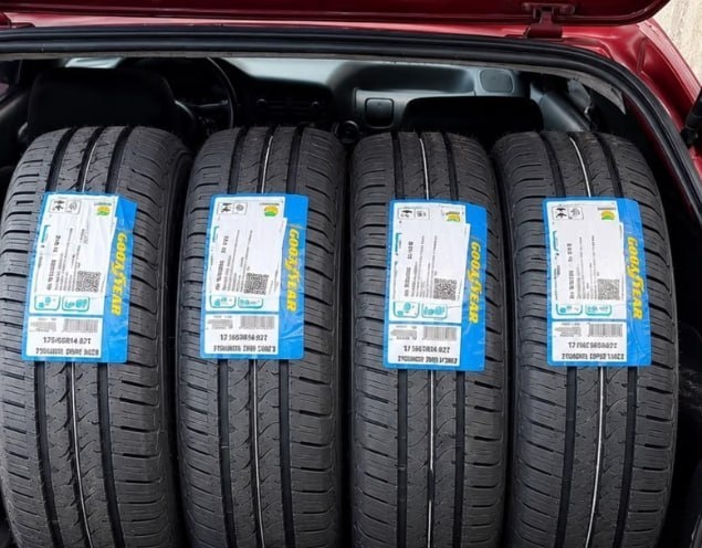 Kit 4 Pneus 17565r14 Goodyear Kelly Edge Touring 2 Aro 14