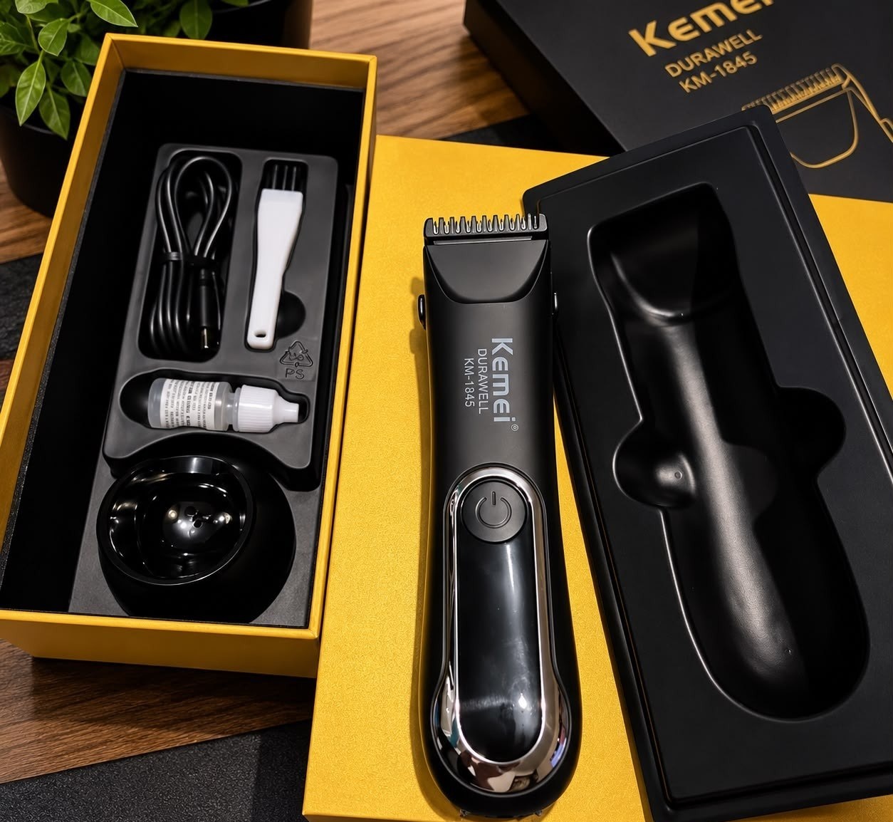 Máquina Kemei KM-1845 Sem Fio