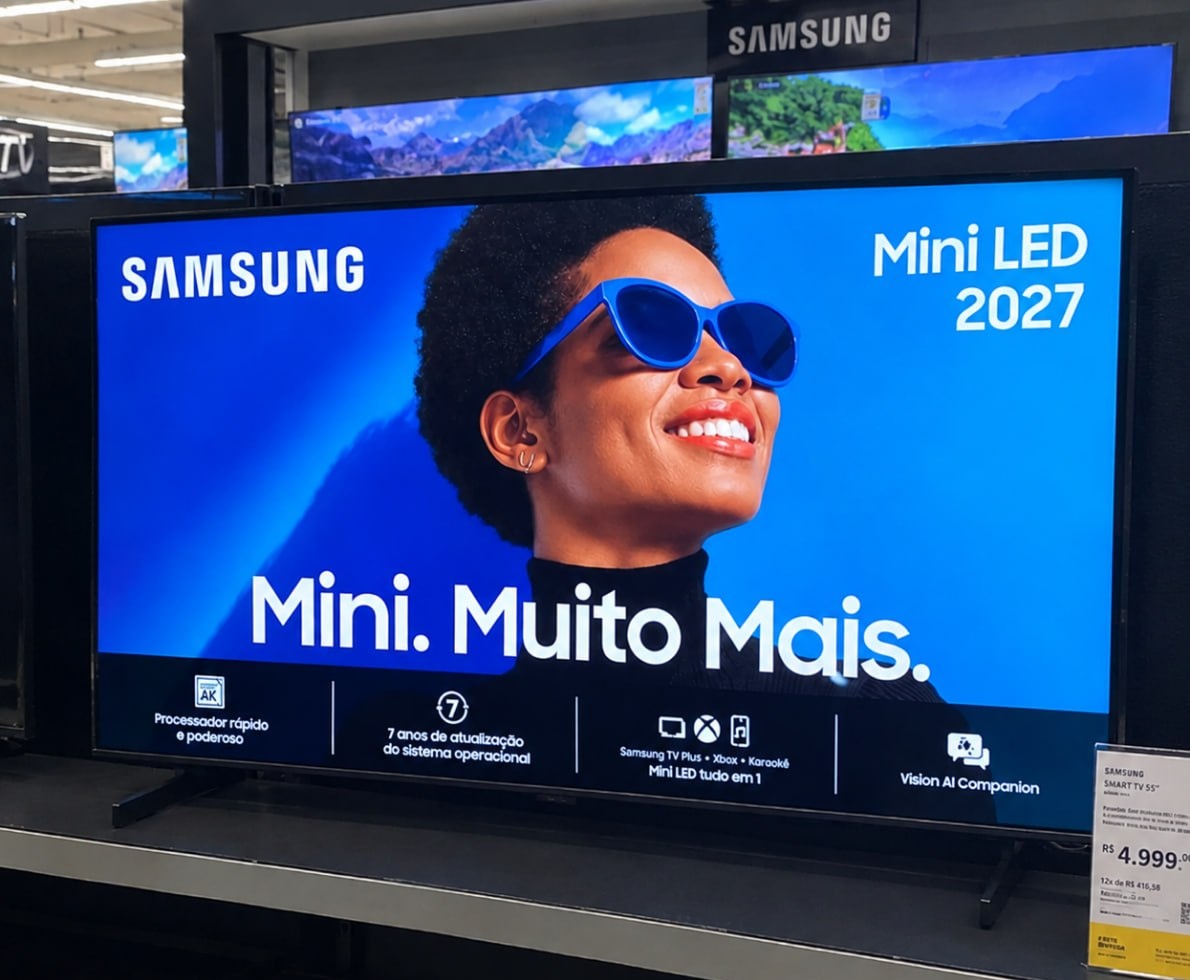 Smart TV Samsung 50 Mini LED 4K M75H 2027