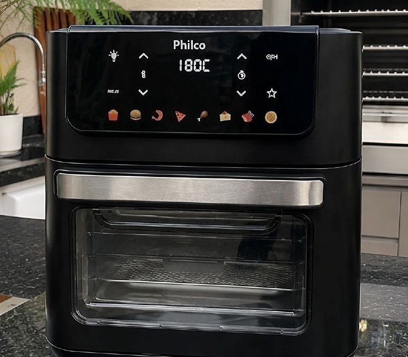 Fritadeira Air Fryer Oven Digital Philco 11L 1800W 127V