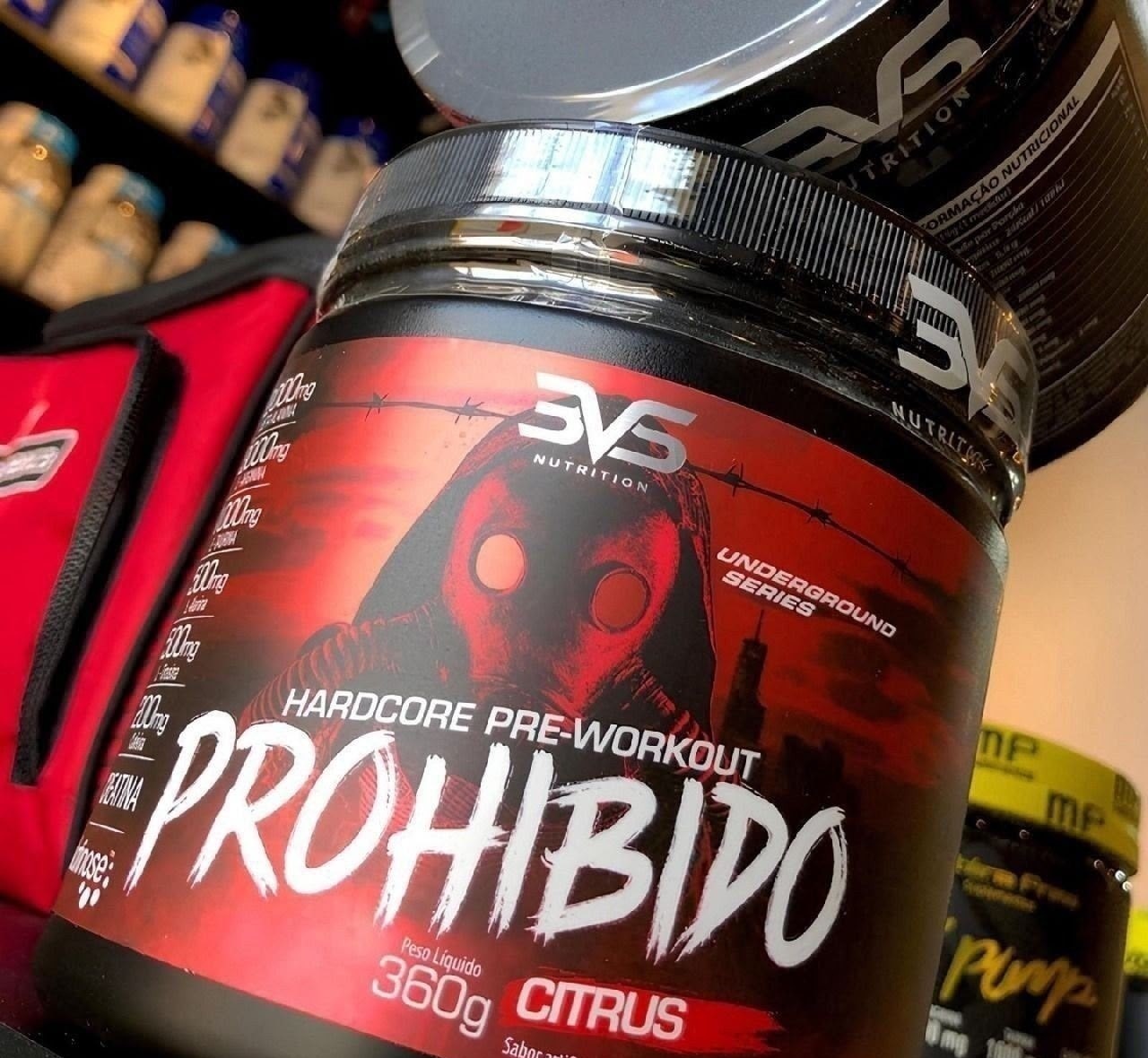 Pré Treino Prohibido 360g 3VS