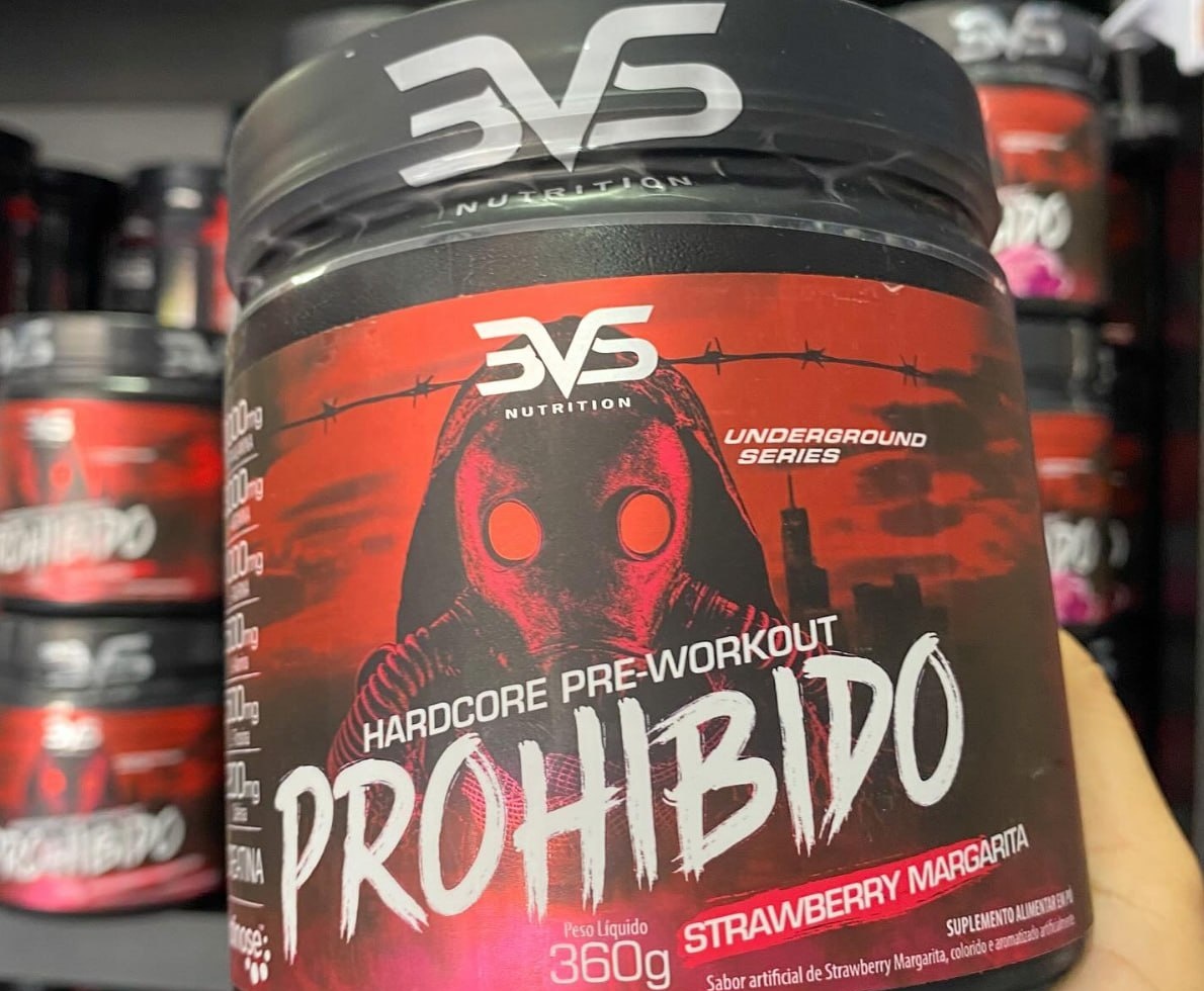 Pré-Treino Prohibido 360g 3VS