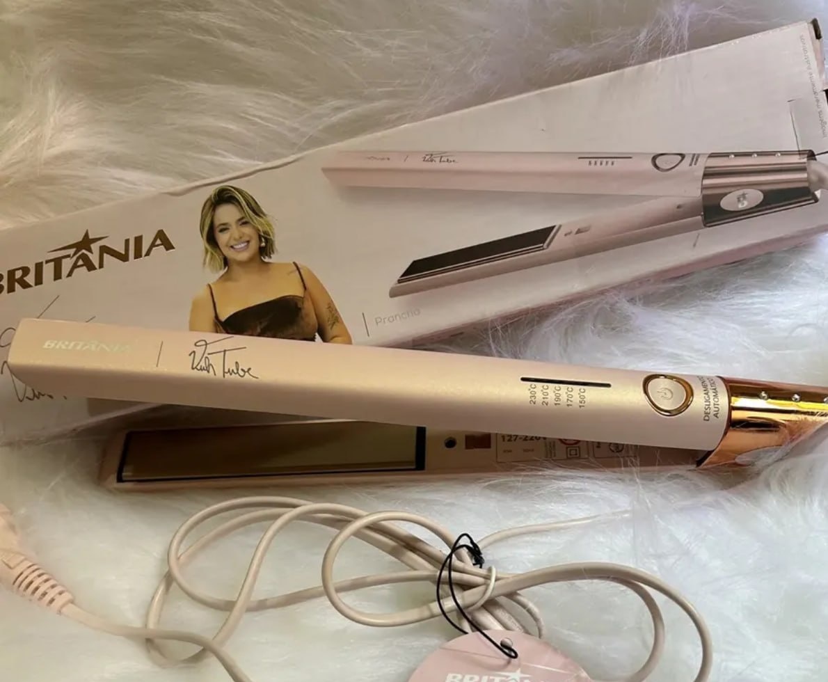 Prancha De Cabelo Linha Viih Tube 230c Bivolt - Britânia