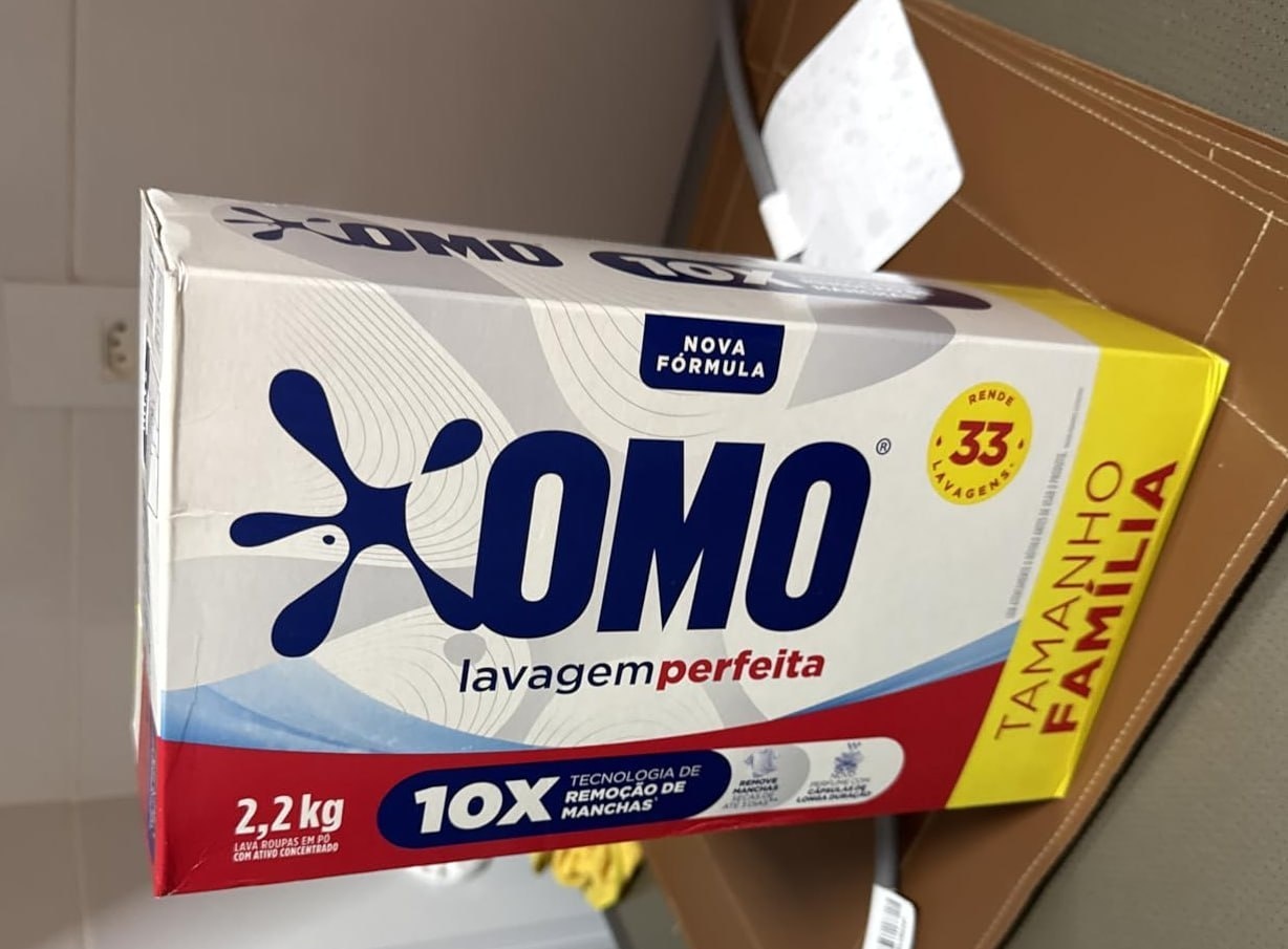 Omo Sabão em Pó Lavagem Perfeita 2,2kg