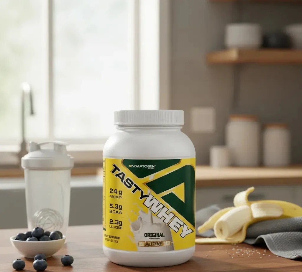 Suplemento em pó Tasty Whey Adaptogen Science 900GR