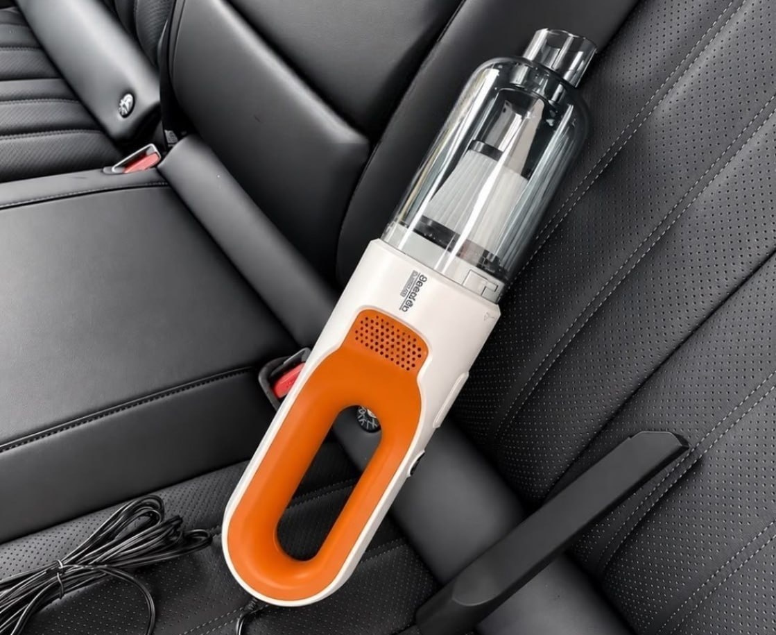 Aspirador De Pó Automotivo Portátil Seedon 180w Laranja 12v