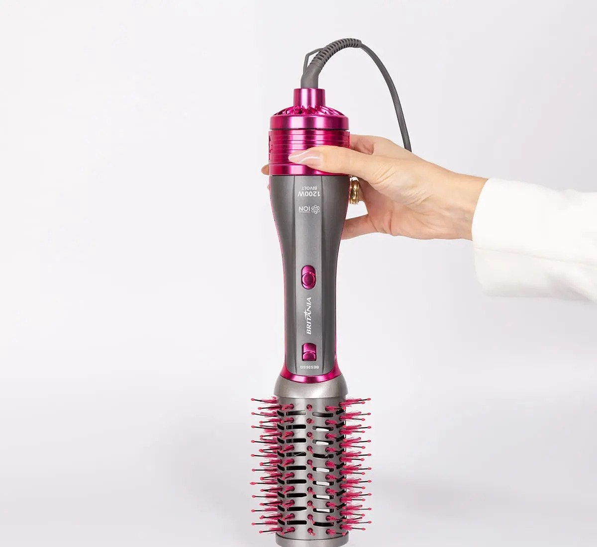 Escova Secadora Britânia 4 em 1 Cerâmica 1300W BES26SR Bivolt