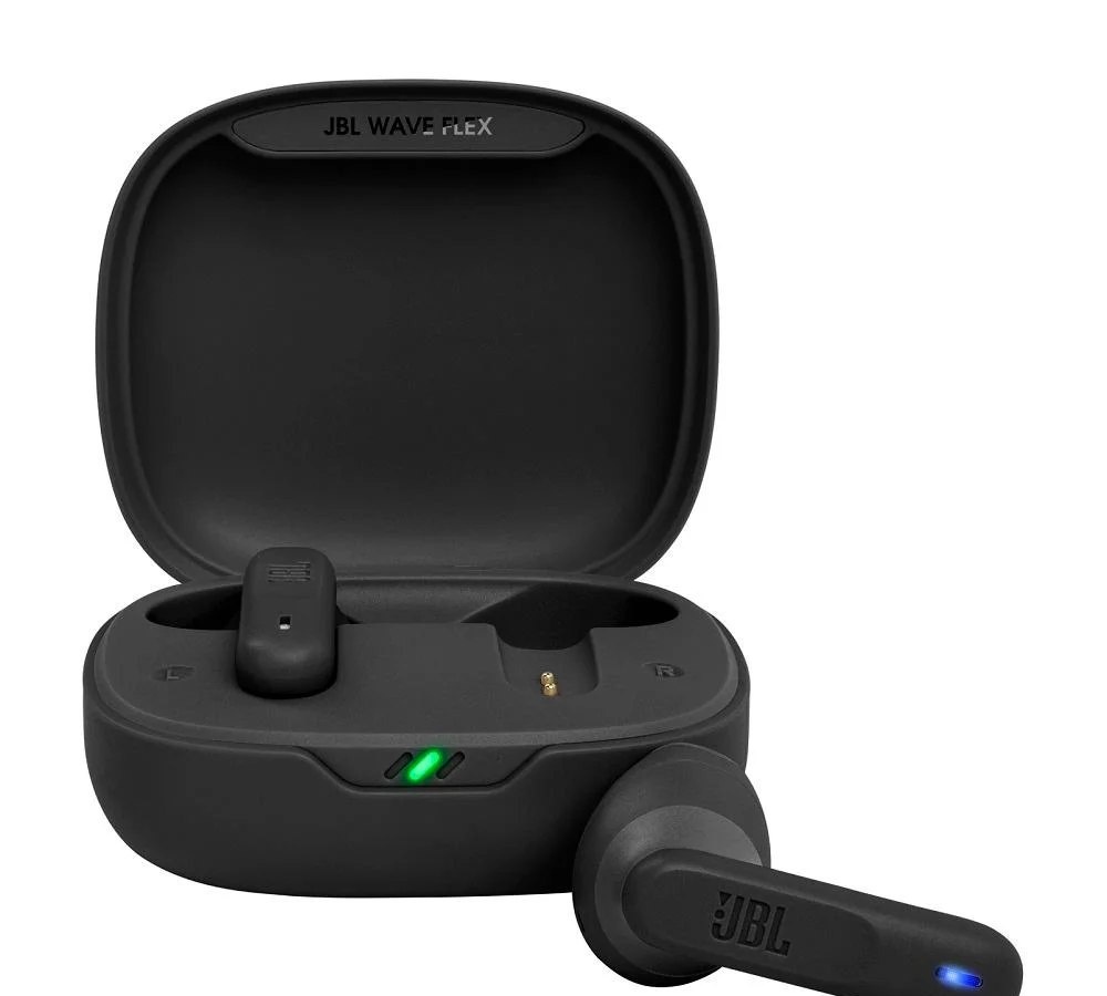 Fone De Ouvido Bluetooth Jbl Wave Flex 2 Preto
