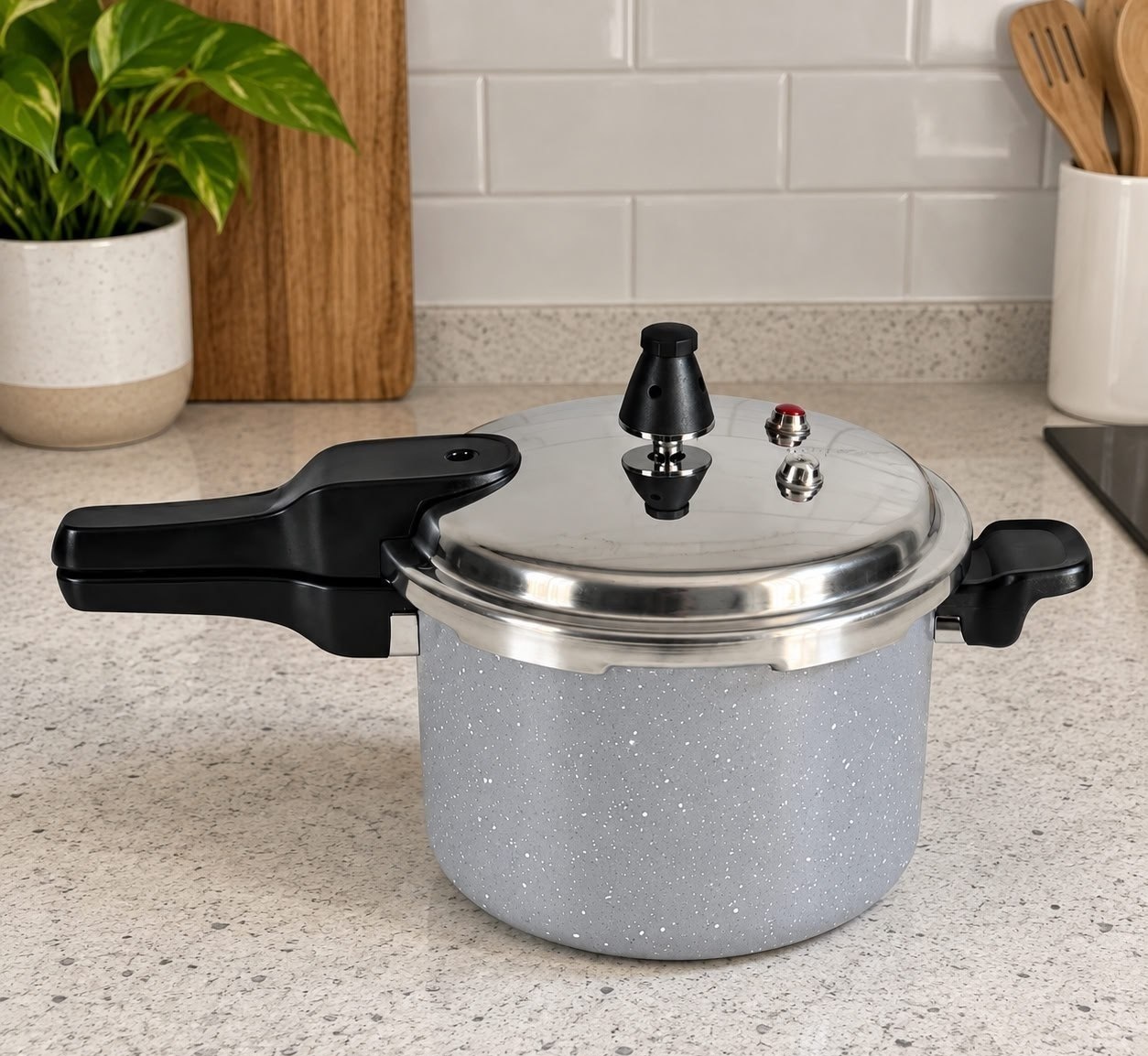 Panela de Pressão Antiaderente Brinox 4,2L