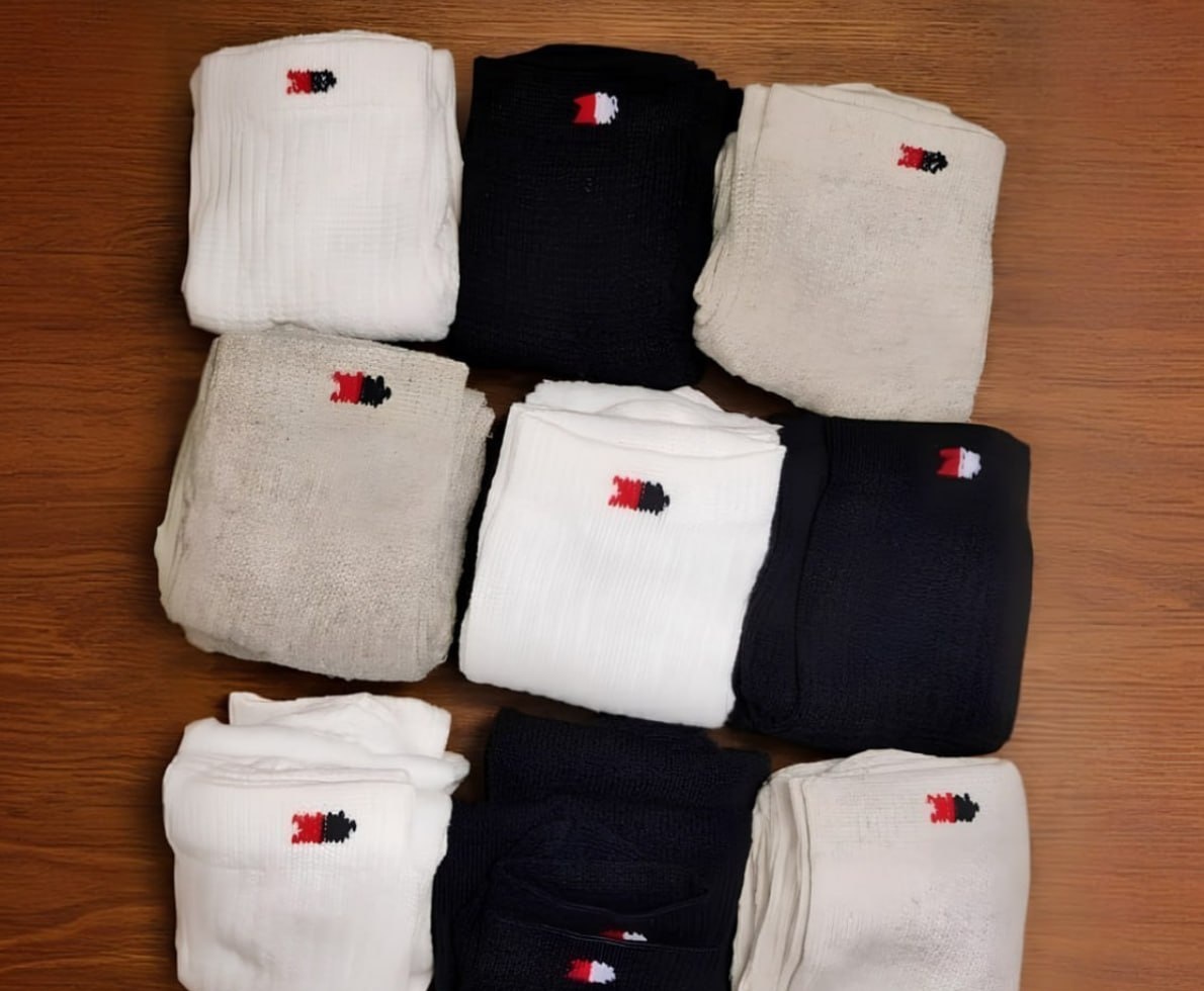 Kit 15 Pares Meias Sport Algodão Cano Médio Sandrini