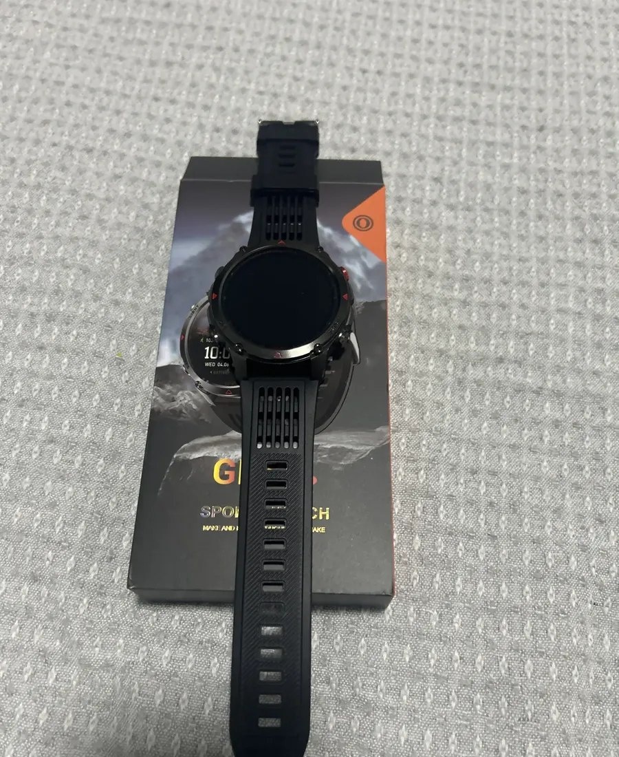 Relógio Inteligente Smartwatch GPS Autônomo À prova dágua 3ATM NOVANTE Masculino Feminino Esportivo Digital 530mAh Preto
