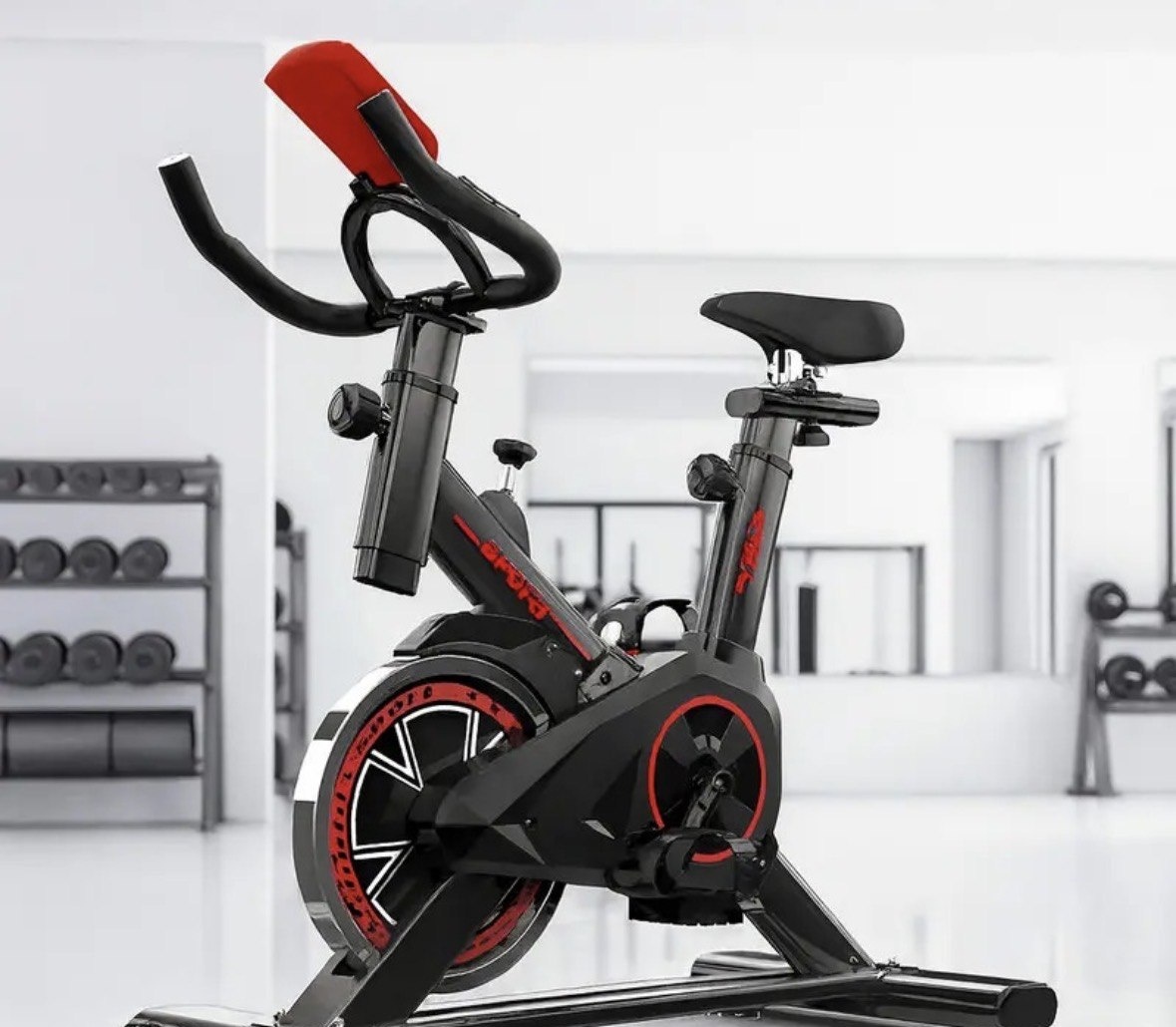 Bicicleta Ergométrica Spinning Redfin X11-RDF-AL com Roda de Inércia 6kg e Display LCD