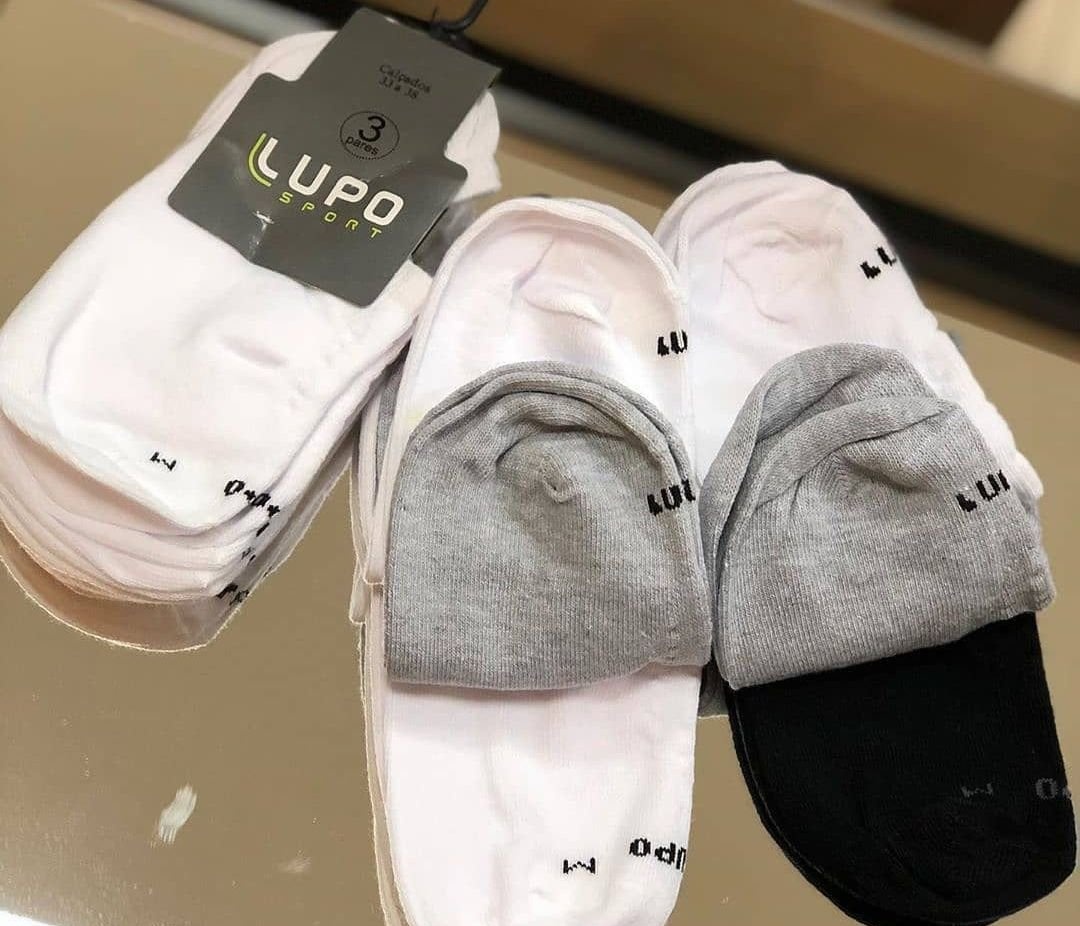 Kit com 10 Pares Meias Lupo Soquete