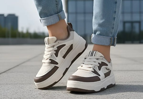 Tênis Feminino Via Marte Streetwear Casual Solado 4cm 225006