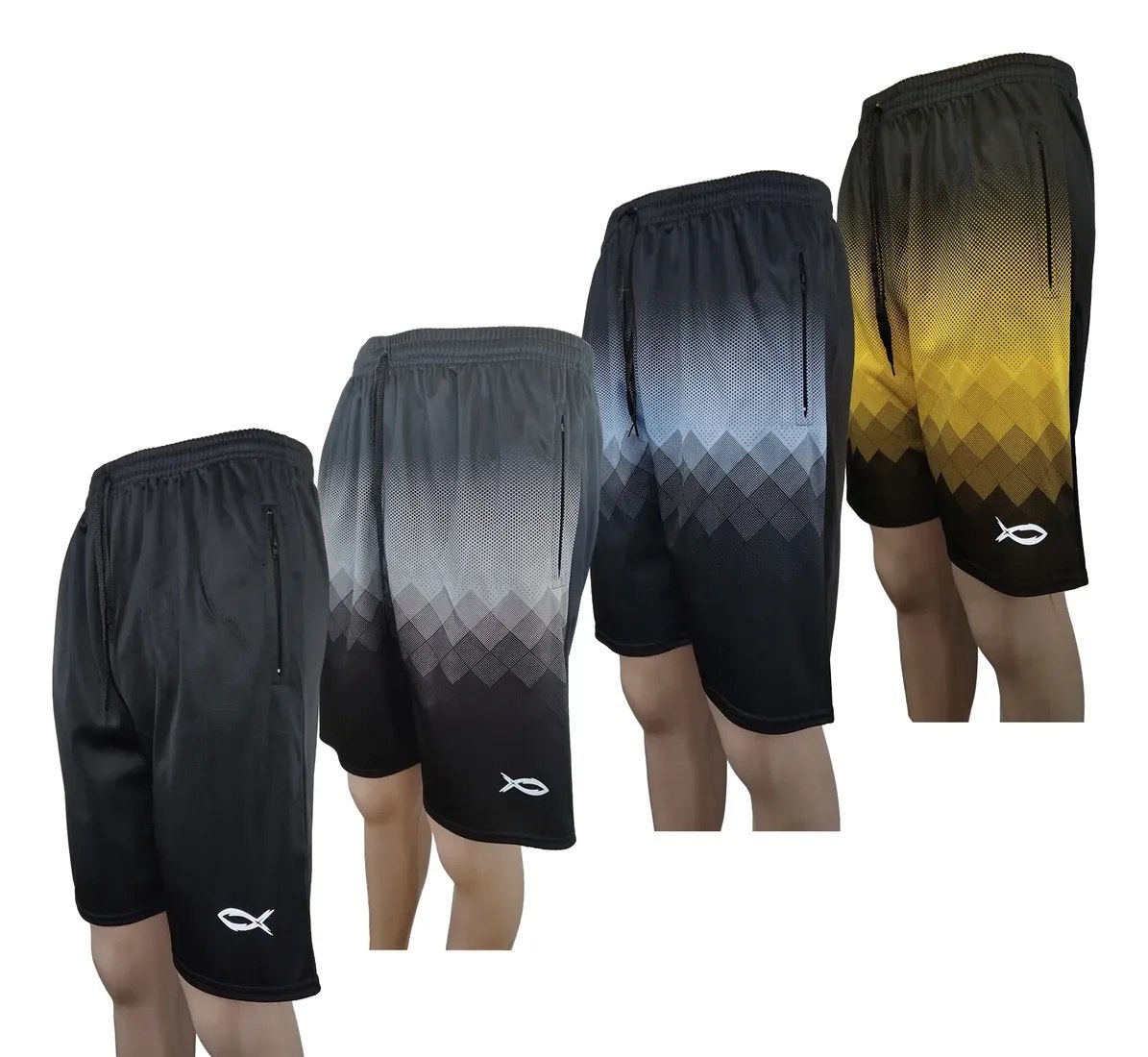 Bermuda Esportiva Kit 4 Peças