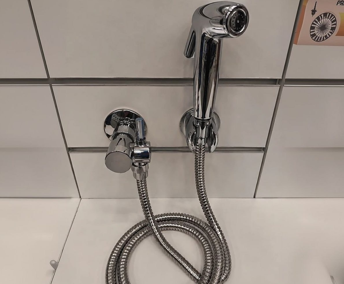 Ducha Higiênica de Banheiro 1.20m Forte Lar 14 Volta
