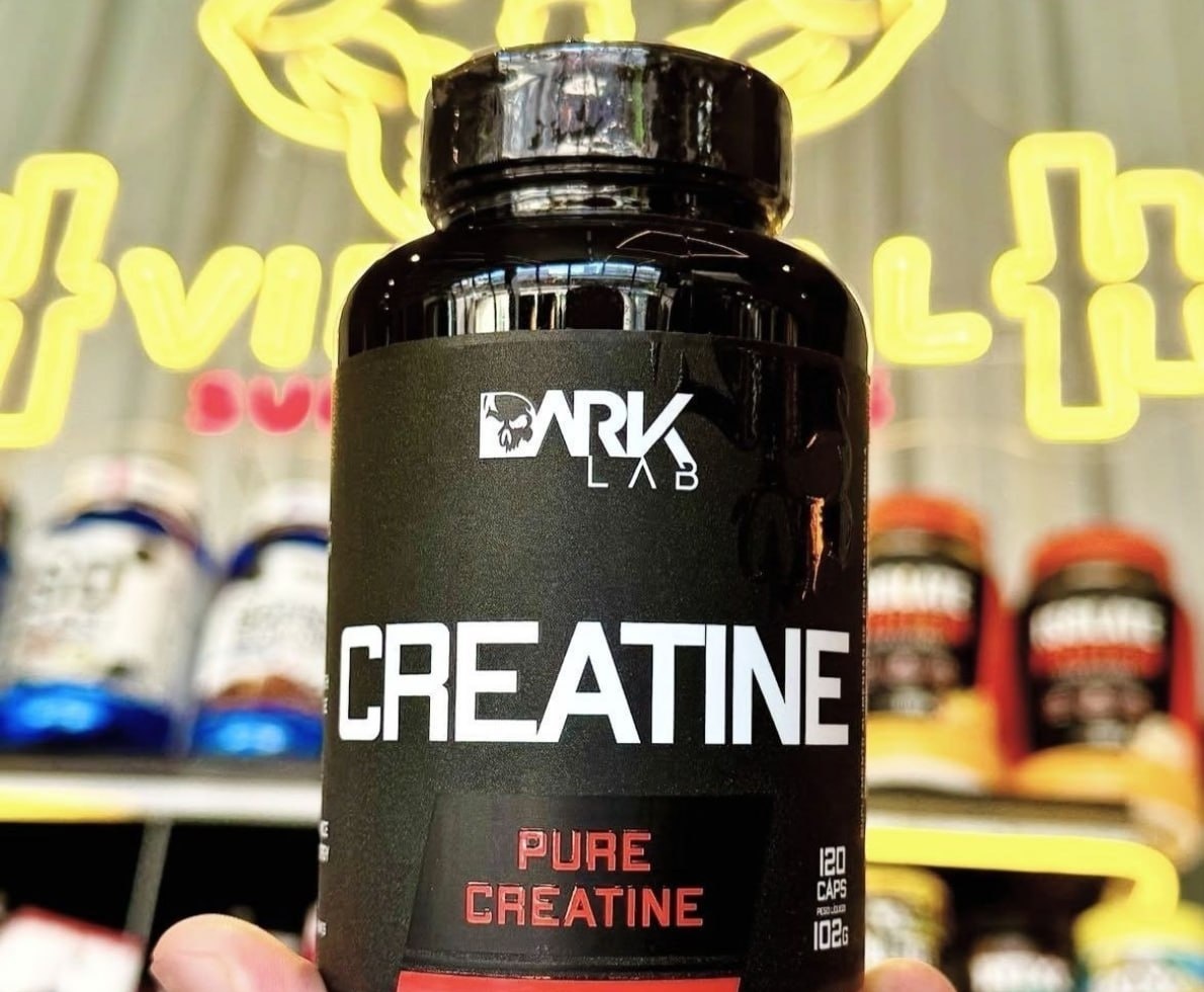 Creatina Monohidratada Pura 120 cápsulas Dark Lab