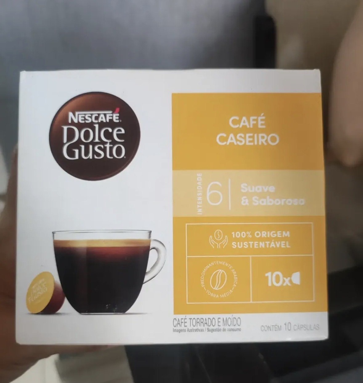 Cápsula Nescafé Dolce Gusto Café Caseiro 10unid