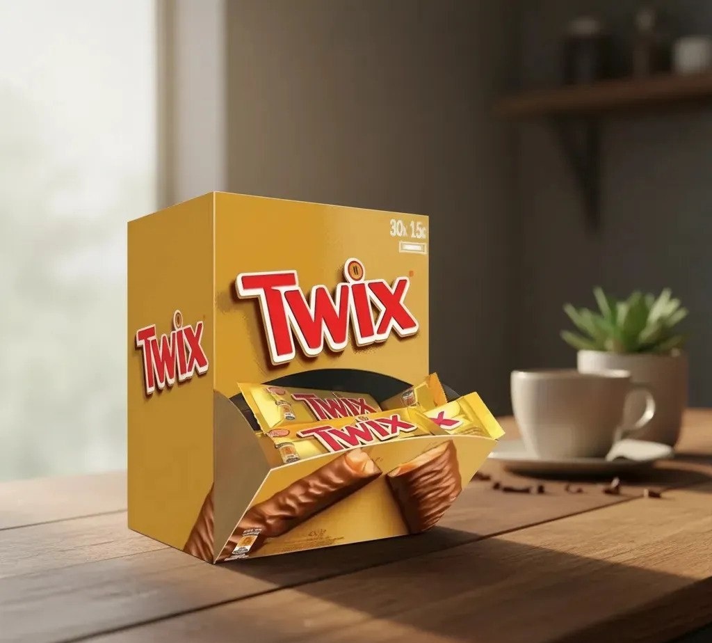 Chocolate Twix 15g Caixa Com 30 Unidades