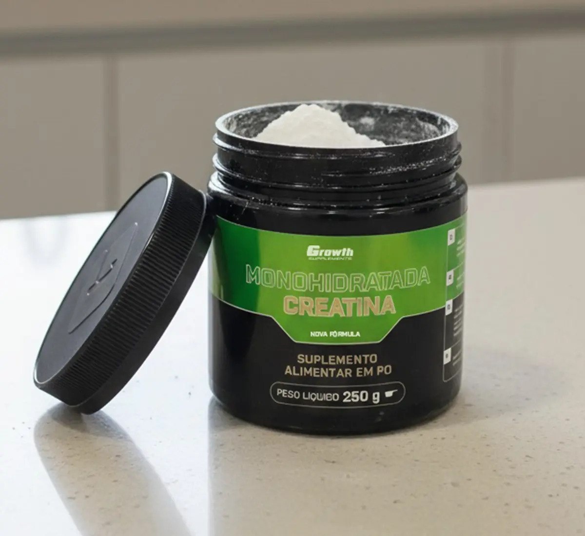 Creatina 250g Monohidratada - Growth Supplements Sem Sabor