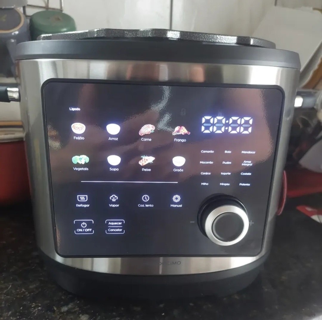 Panela de Pressão 6 Litros WAP WPPE6 Painel Digital Touch 127V