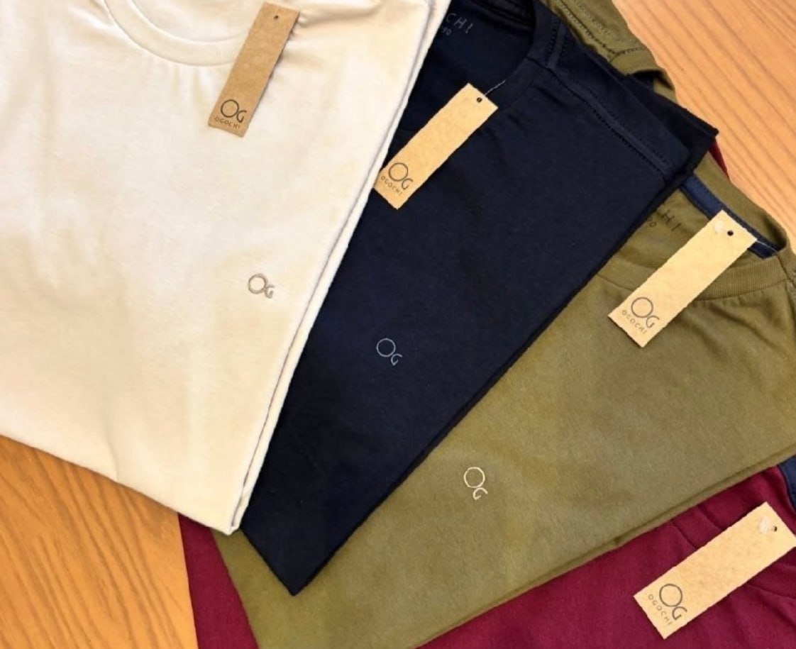 Camiseta Básica Ogochi Várias Cores