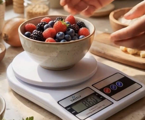 Balança Digital De Precisão Davely Cook Cozinha Para Uso Domestico E Profissional