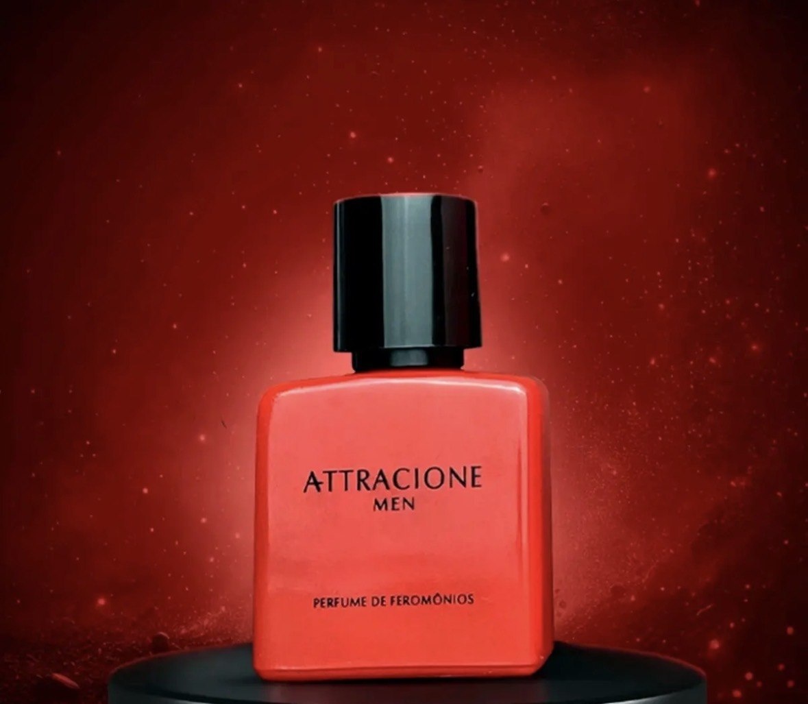 Attracione Men perfume Masculino Com Feromônios Ativados 25 mL