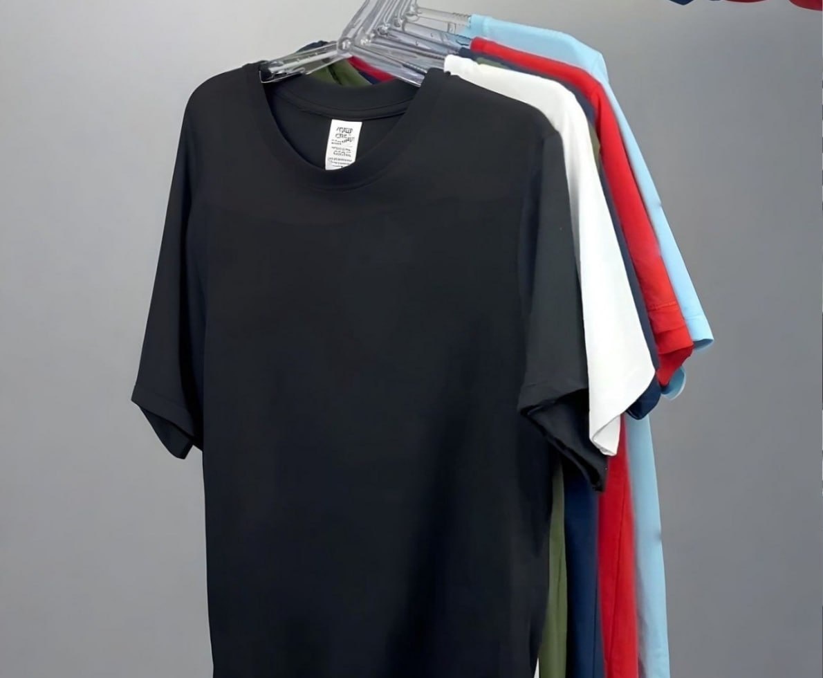 Kit 7 Camisetas Básica Lisa Algodão