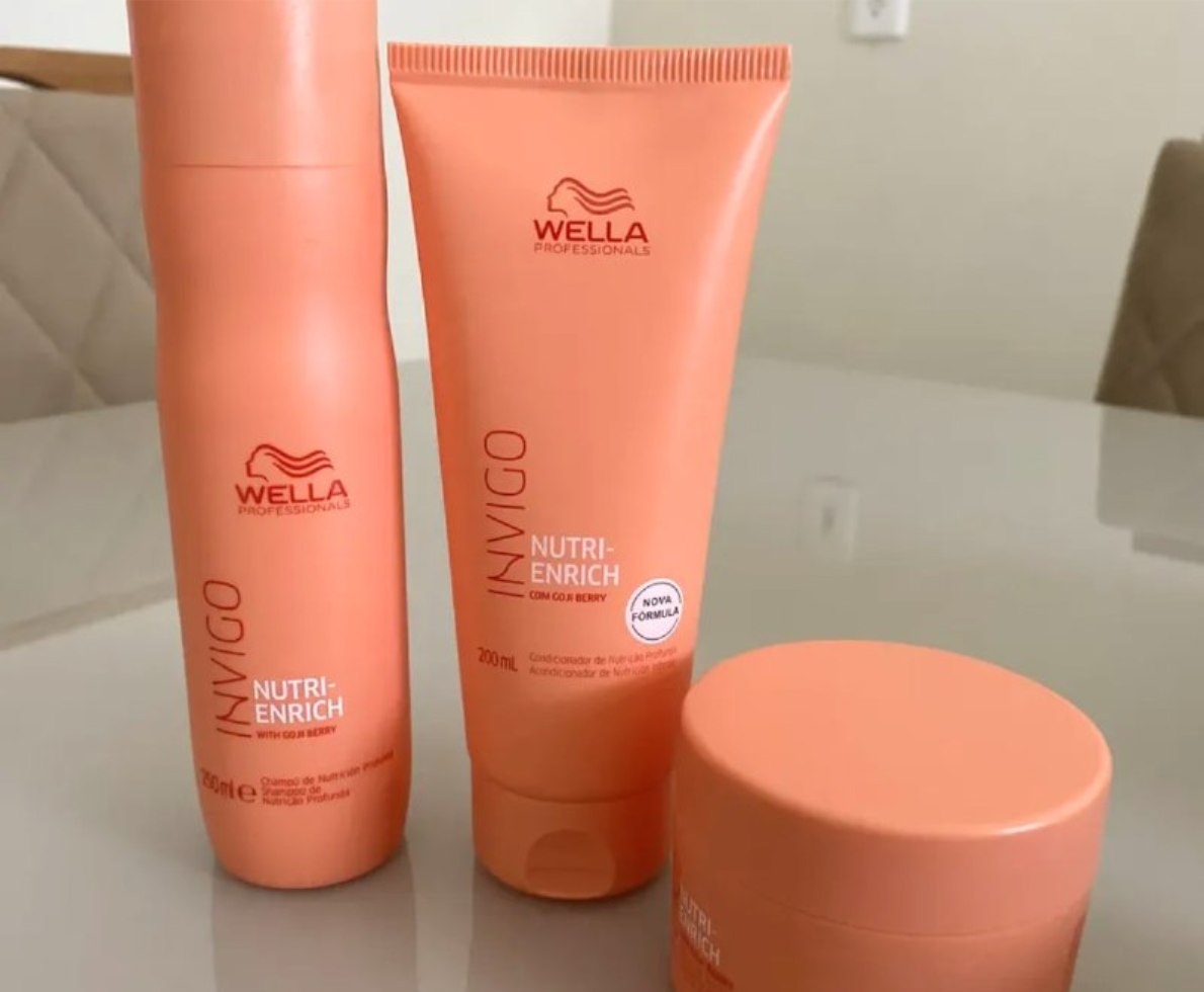 Kit Wella Professionals Invigo Nutri-enrich Trio Pequeno