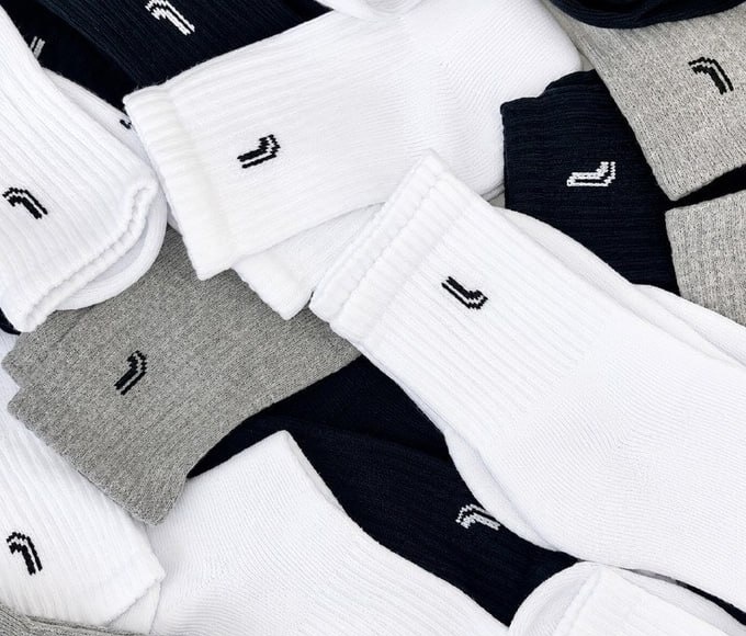 Kit 10 Pares Meia Lupo Original Masculina Cano Médio Algodão