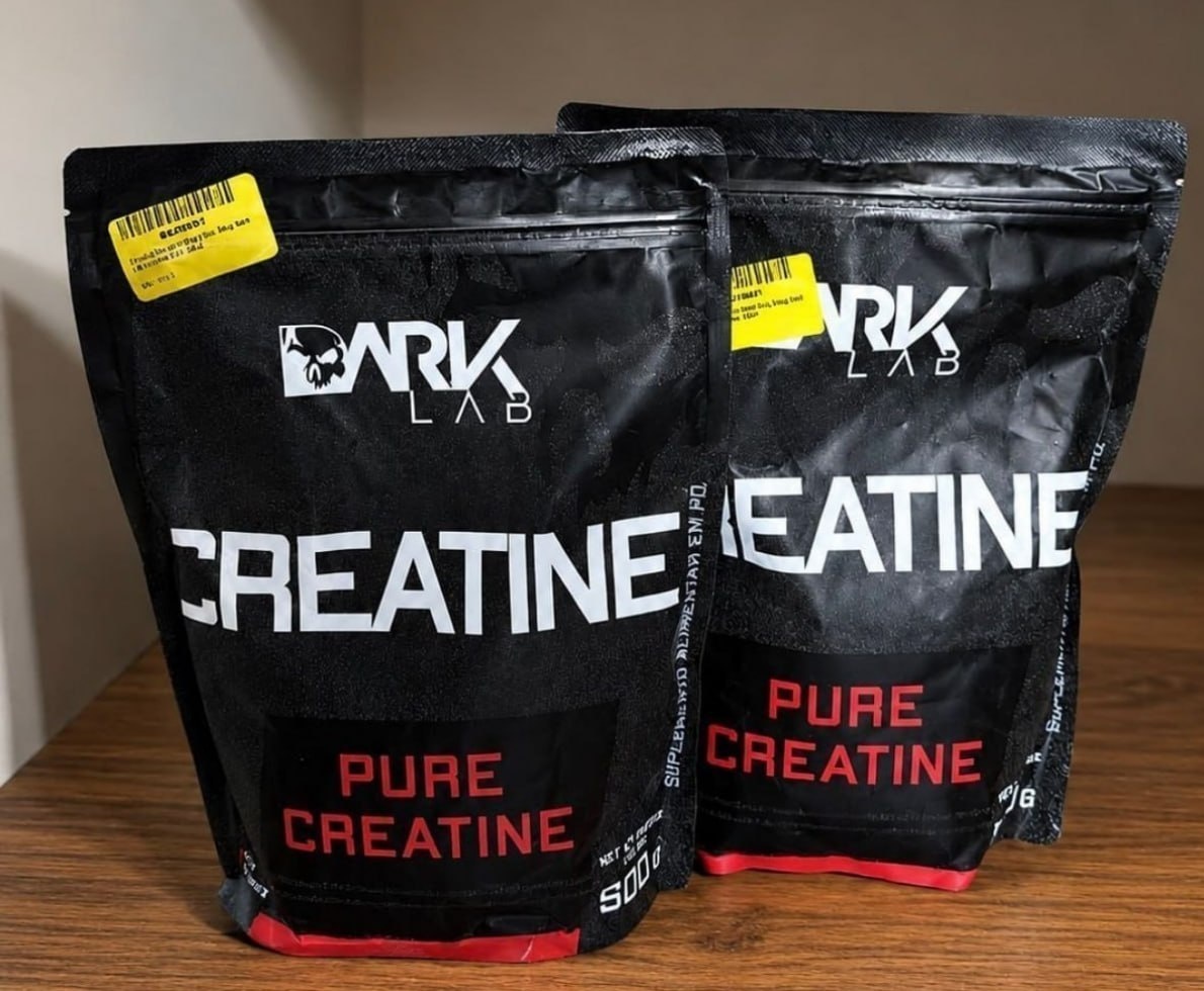Creatina Monohidratada Pura 1kg 2 unidades de 500g Dark Lab