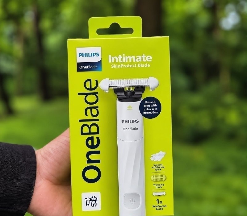 Aparador e Raspador Oneblade Intimate Philips