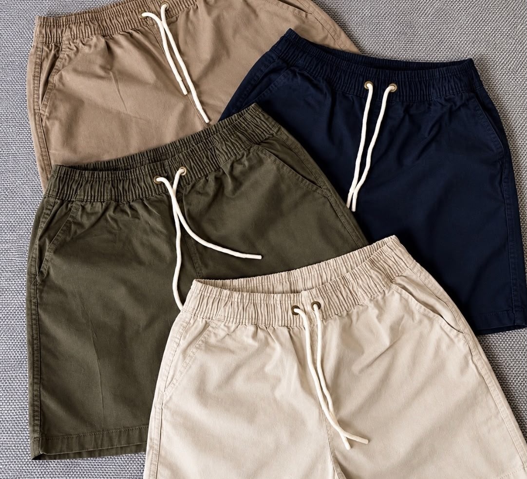Kit 3 Shorts Linho