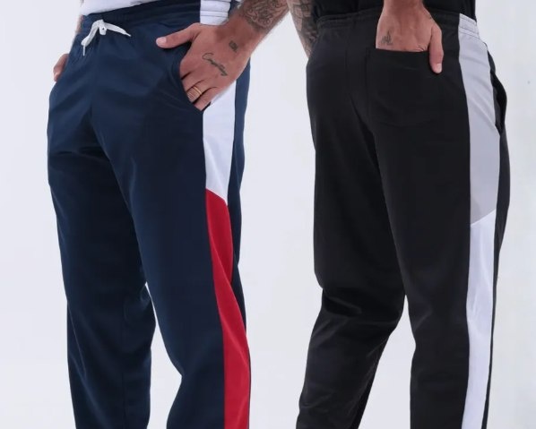 Kit2 Calça Moletom Academia Corrida