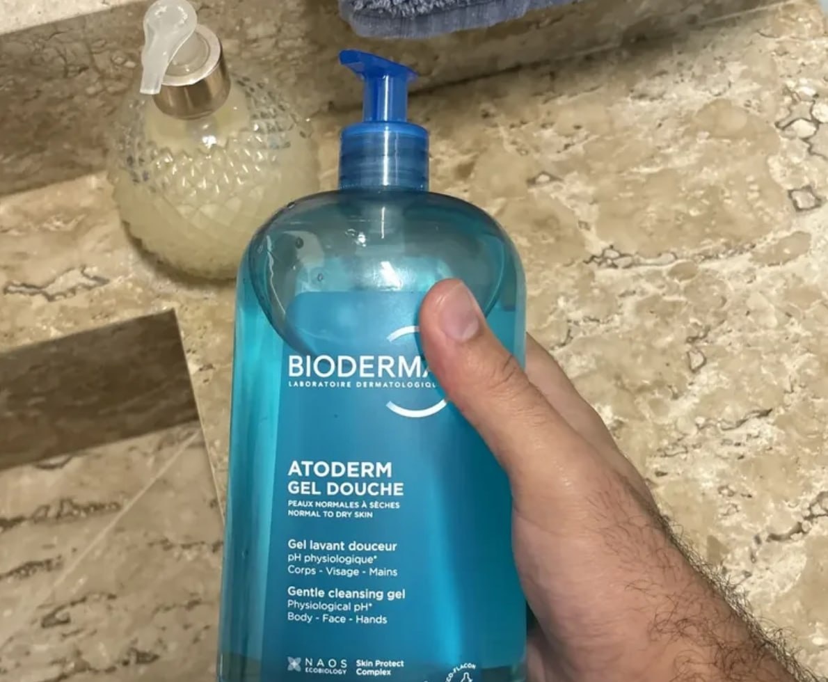Bioderma Gel De Banho Hidratante Atoderm Gel Douche 1L