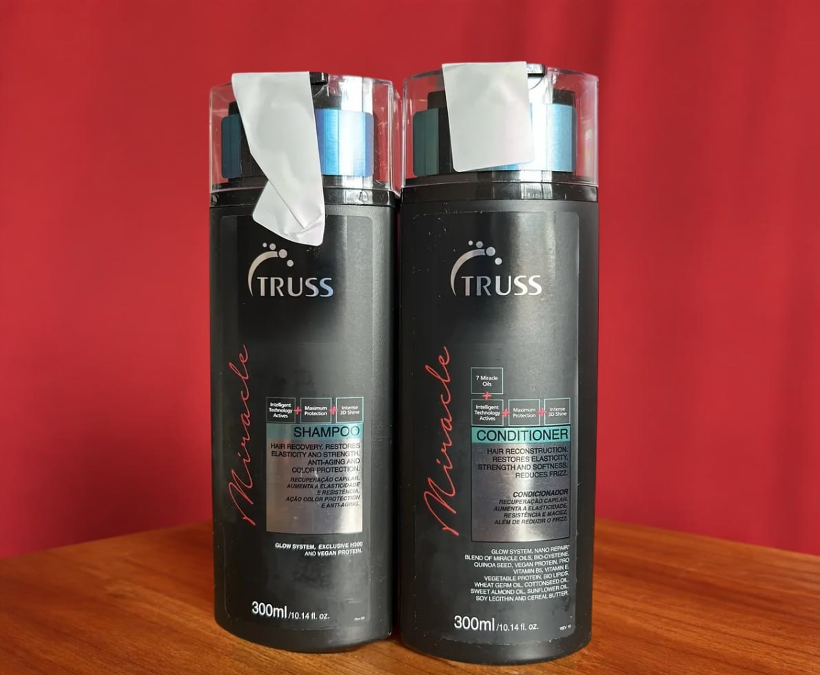 Kit Truss Miracle Shampoo 300ml  Condicionador 300ml