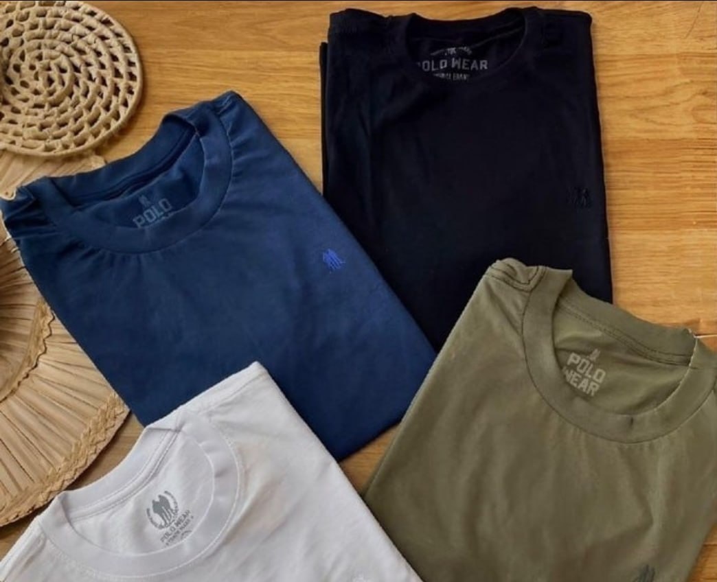 Kit 4 Camisetas Polo Wear Sortido