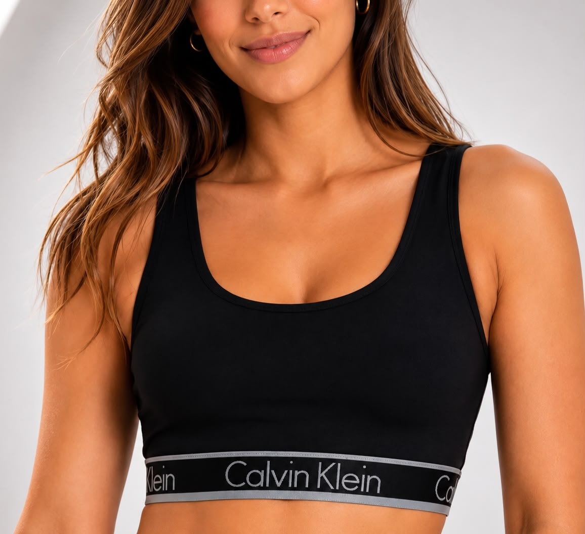 Top Regata Fitness Cotton Calvin Klein 3 cores