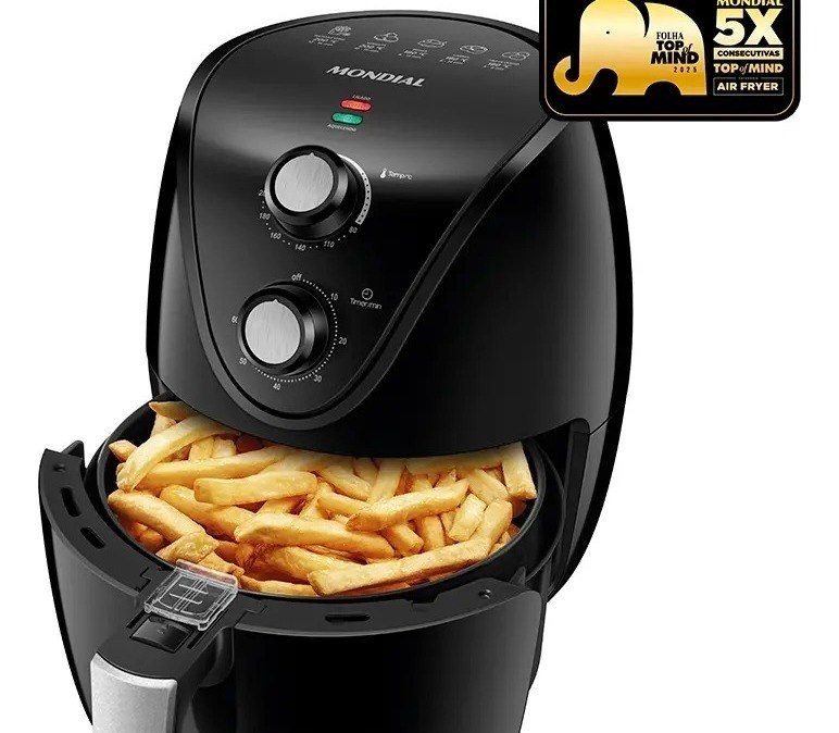 Fritadeira Sem Óleo Air Fryer 3,5L Mondial 1500W AF-31