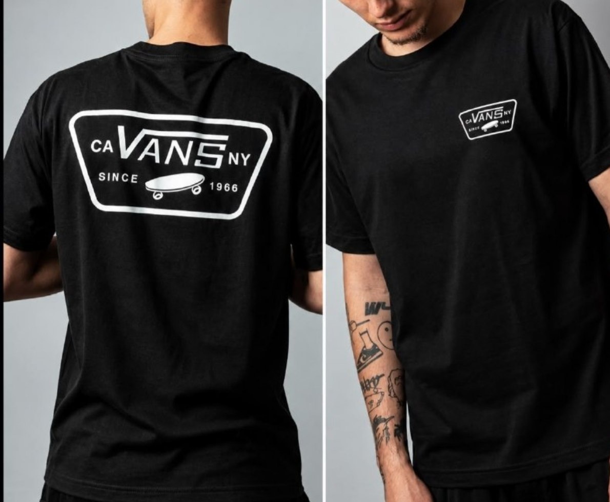 Camiseta Vans Masculina Full Patch Back