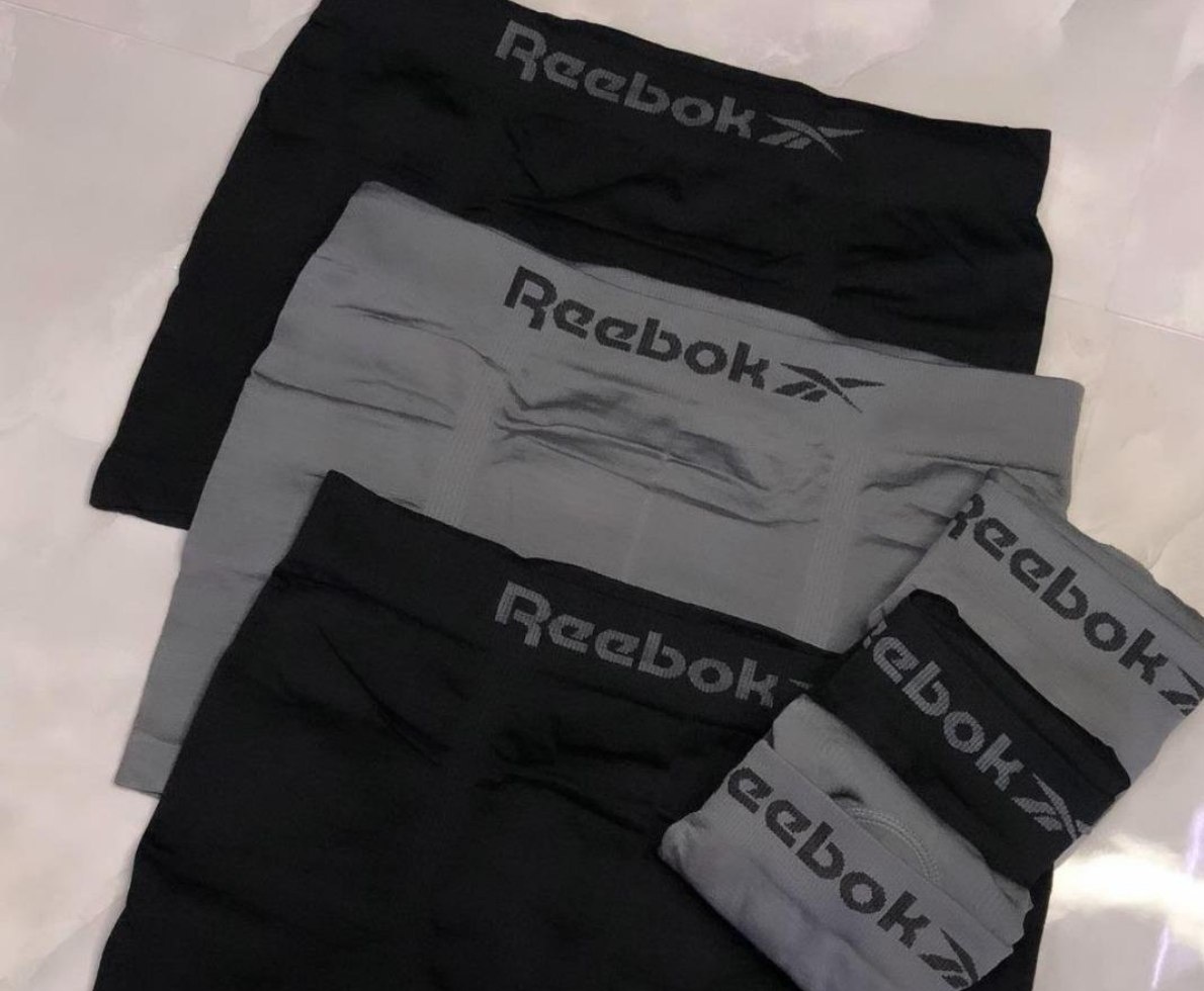 Kit 6 Cuecas Reebok Boxer Microfibra