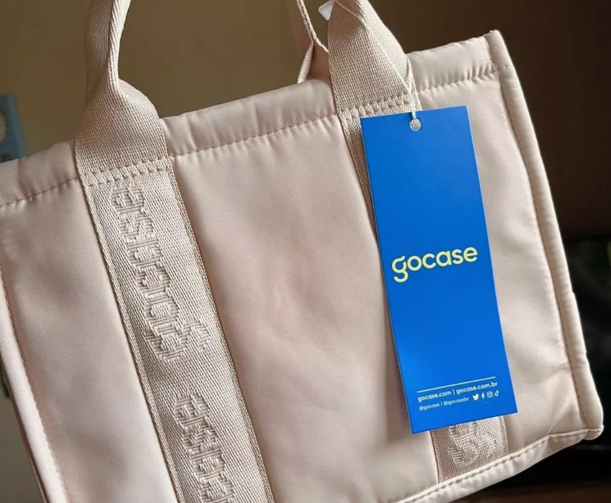 Bolsa Tote Pop Gocase Compacta Com Zíper e Alça