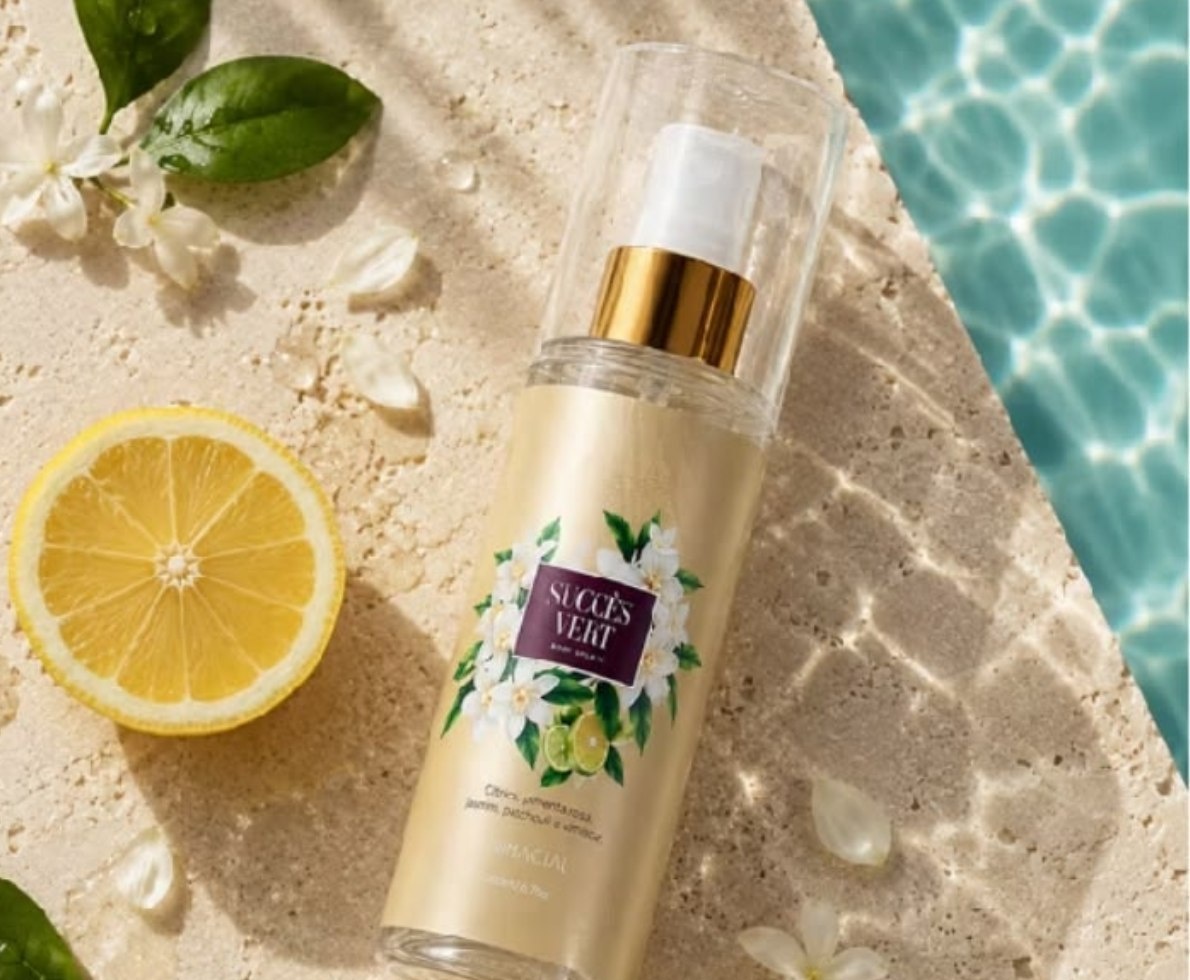 Body Splash Feminino Succès Vert 200ML